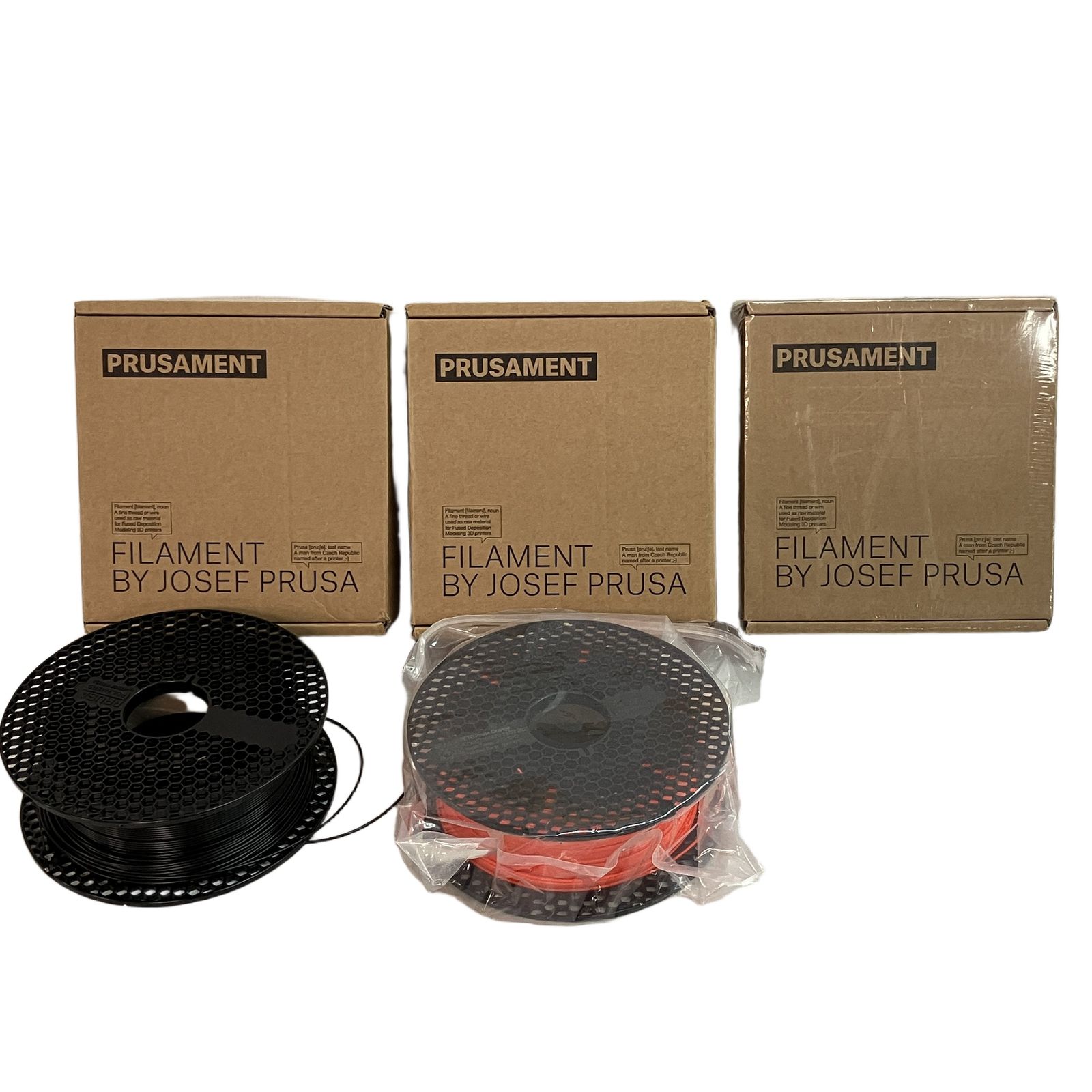 PRUSAMENT 3Dプリンター用 フィラメント 3点セット PETG PLA 1.75mm ジャンク C11452455