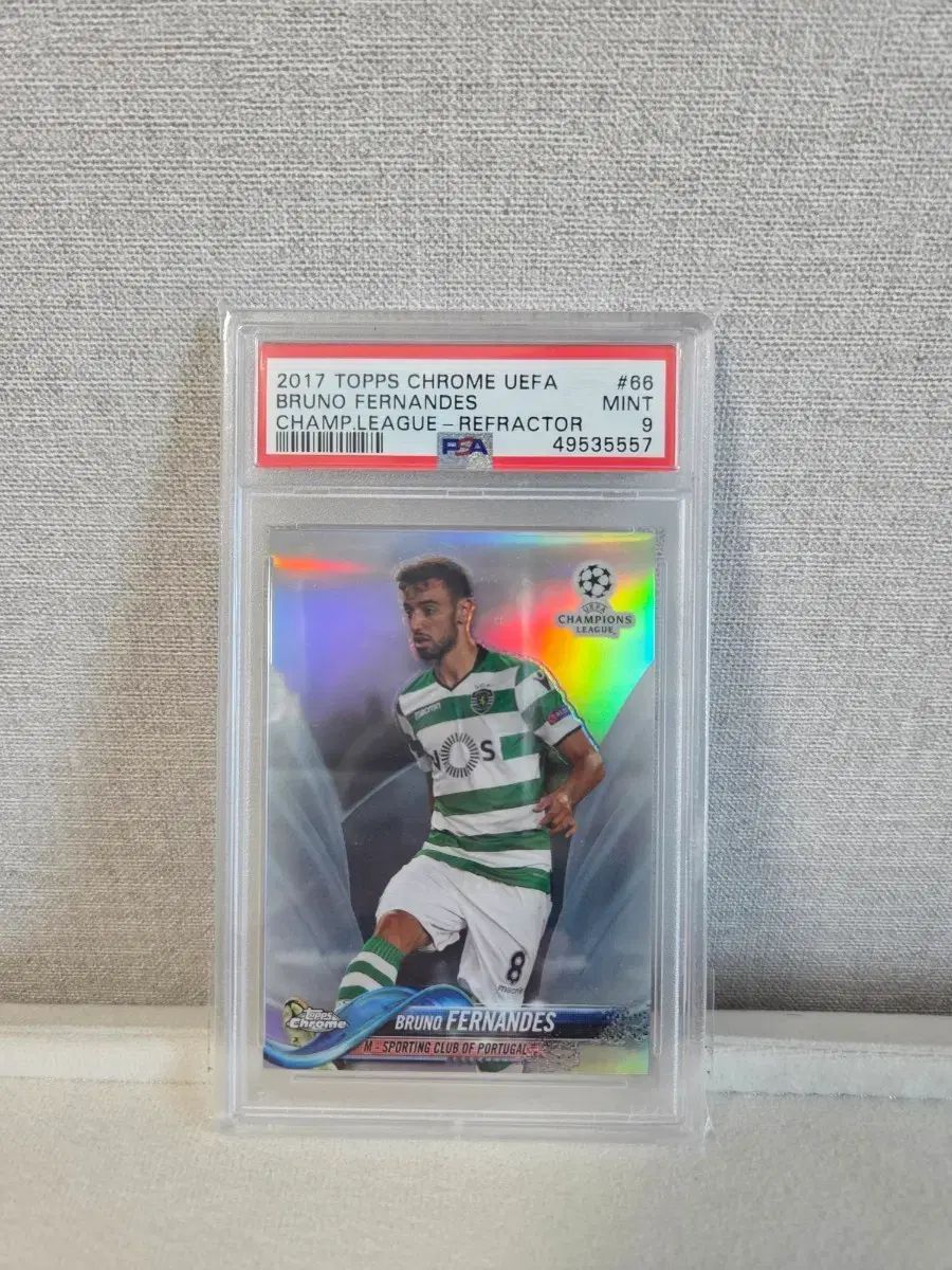 2017 ブルーノ・フェルナンデス ルーキー PSA9