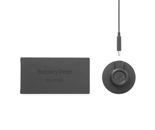 バルミューダ Battery&Dock(バッテリー&ドック) コードレスオプション AGR02JP(PSEマーク付) The GreenFan(EGF-1800)・GreenFan C2対応 (Battery&Dock, ブラック)yu