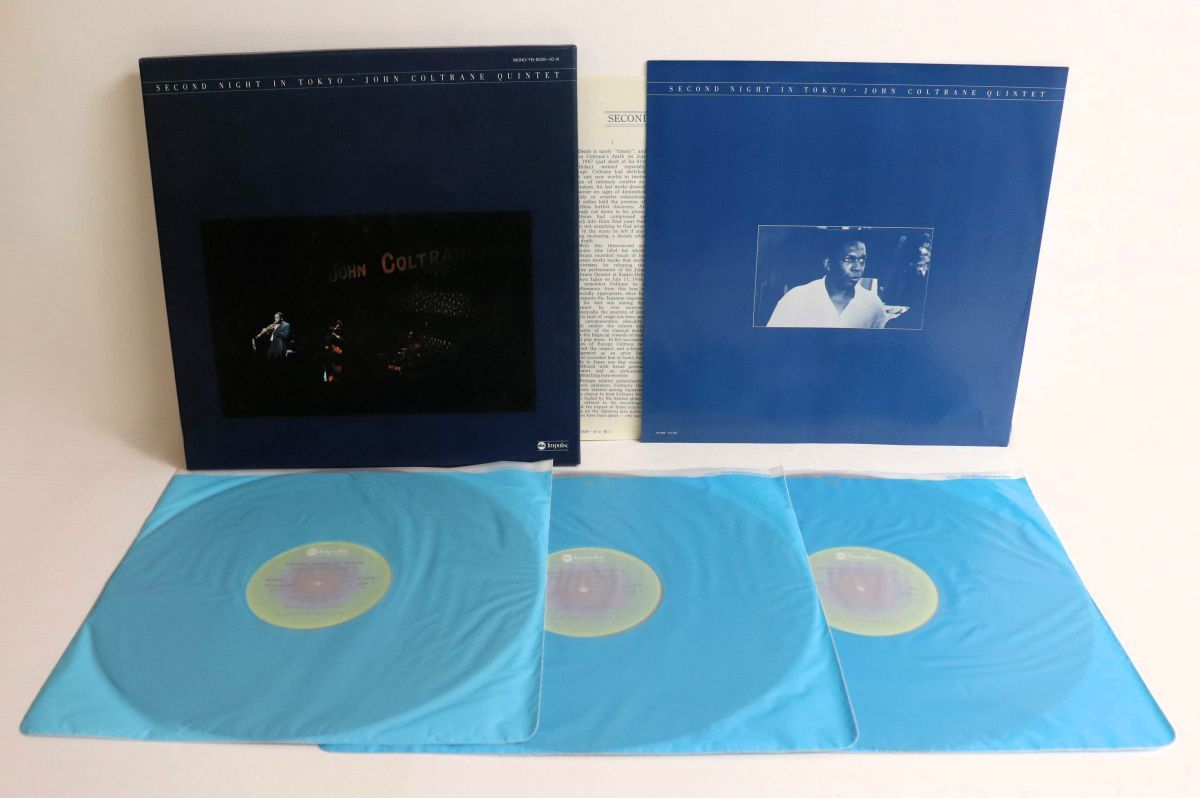 LP John Coltrane Night In Tokyo YB850810AI IMPULSE Japan Vinyl /00820