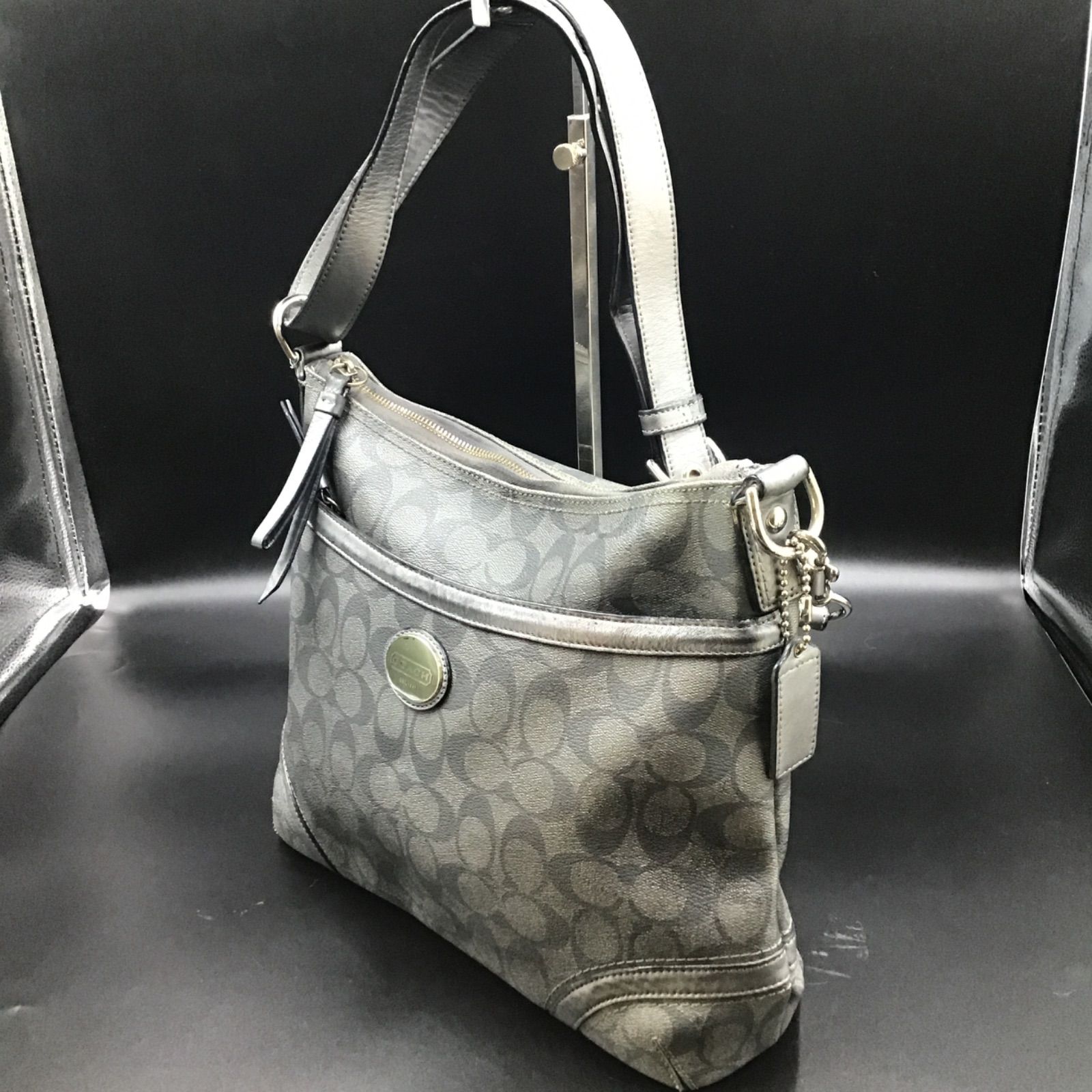 COACH コーチ シグネチャー ショルダーバッグ ワンショルダー 肩掛け 