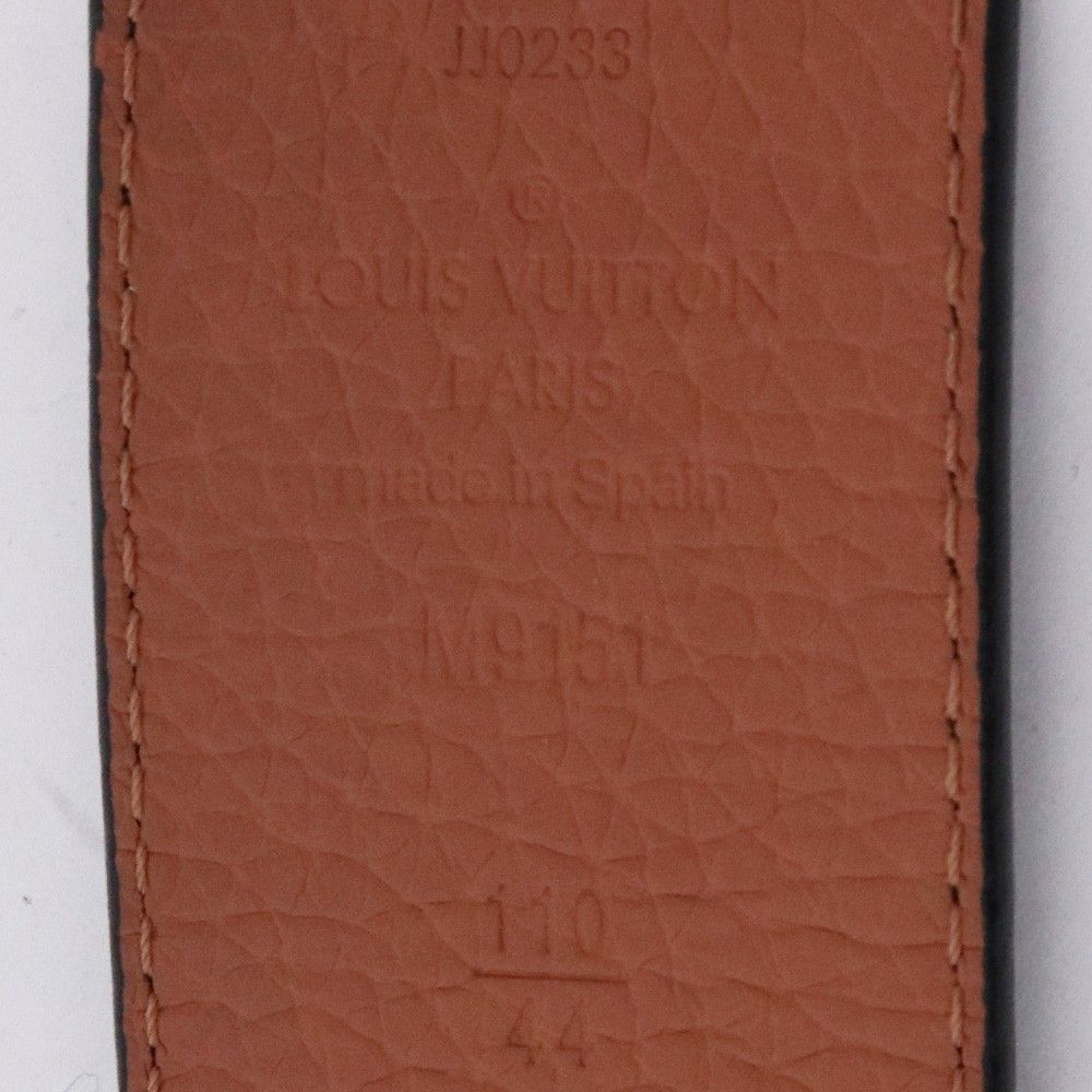 Louis Vuitton モノグラム ベルト 44/110 LOUIS VUITTON ベルト・LV イニシャル 40MM リバーシブル 110/44