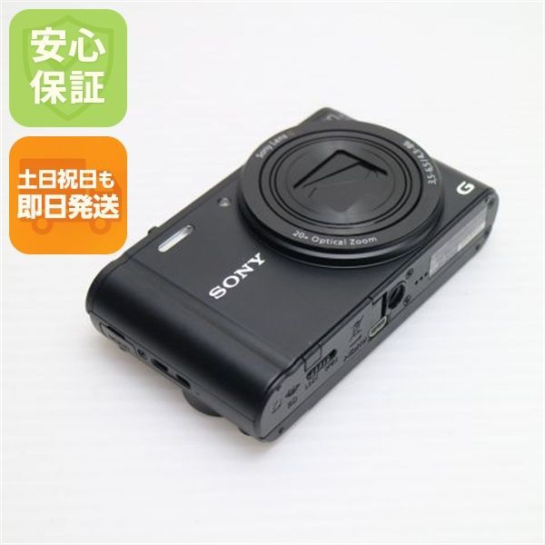 超美品 DSC-WX350 ブラック 即日発送 デジカメ SONY 本体 土日祝発送OK 04000