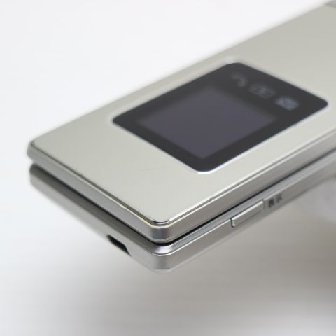 中古 505SH かんたん携帯9 シルバー 中古 ガラケー SOFTBANK SHARP