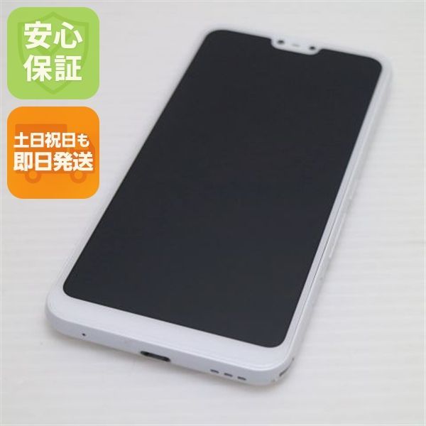 美品 801FJ arrows U ホワイト スマホ 本体 白ロム 土日祝発送OK 04000