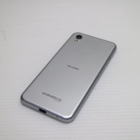 良品中古 S5-SH Android One S5 クールシルバー スマホ 本体 白ロム