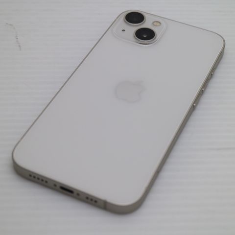 超美品 SIMフリー iPhone13 128GB スターライト 本体 即日発送 土日祝発送OK あすつく 04000