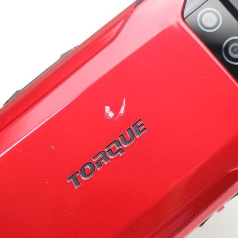 美品 TORQUE 5G KYG01 レッド 白ロム 本体 即日発送 土日祝発送OK あす