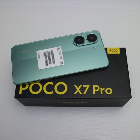 新品未使用 SIMフリー POCO X7 Pro 256GB グリーン スマホ Xiaomi 即日発送 土日祝発送OK 04000 新品未使用 SIMフリー POCO X7 Pro 256GB グリーン スマホ Xiaomi 即日発送 土日祝発送OK 04000