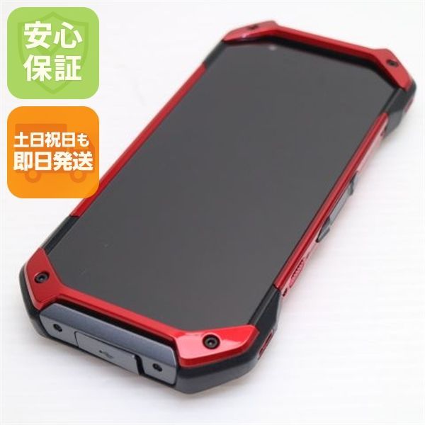 美品 TORQUE 5G KYG01 レッド 白ロム 本体 即日発送 土日祝発送OK あす