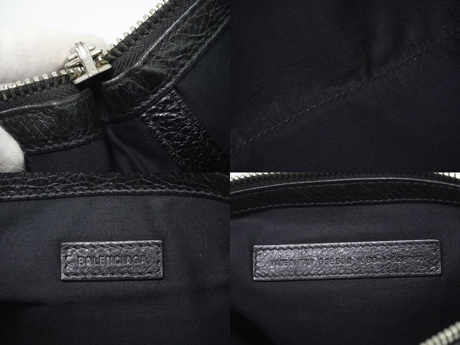 本物 バレンシアガ BALENCIAGA グラフィティ キャリークリップ M