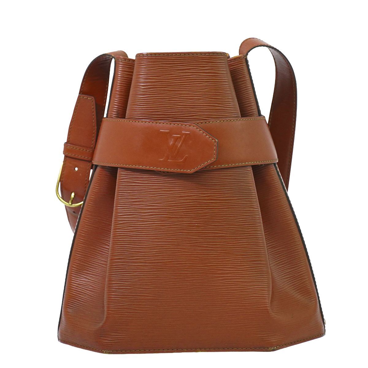本物 ルイヴィトン LOUIS VUITTON LV サックデポール PM レザー 