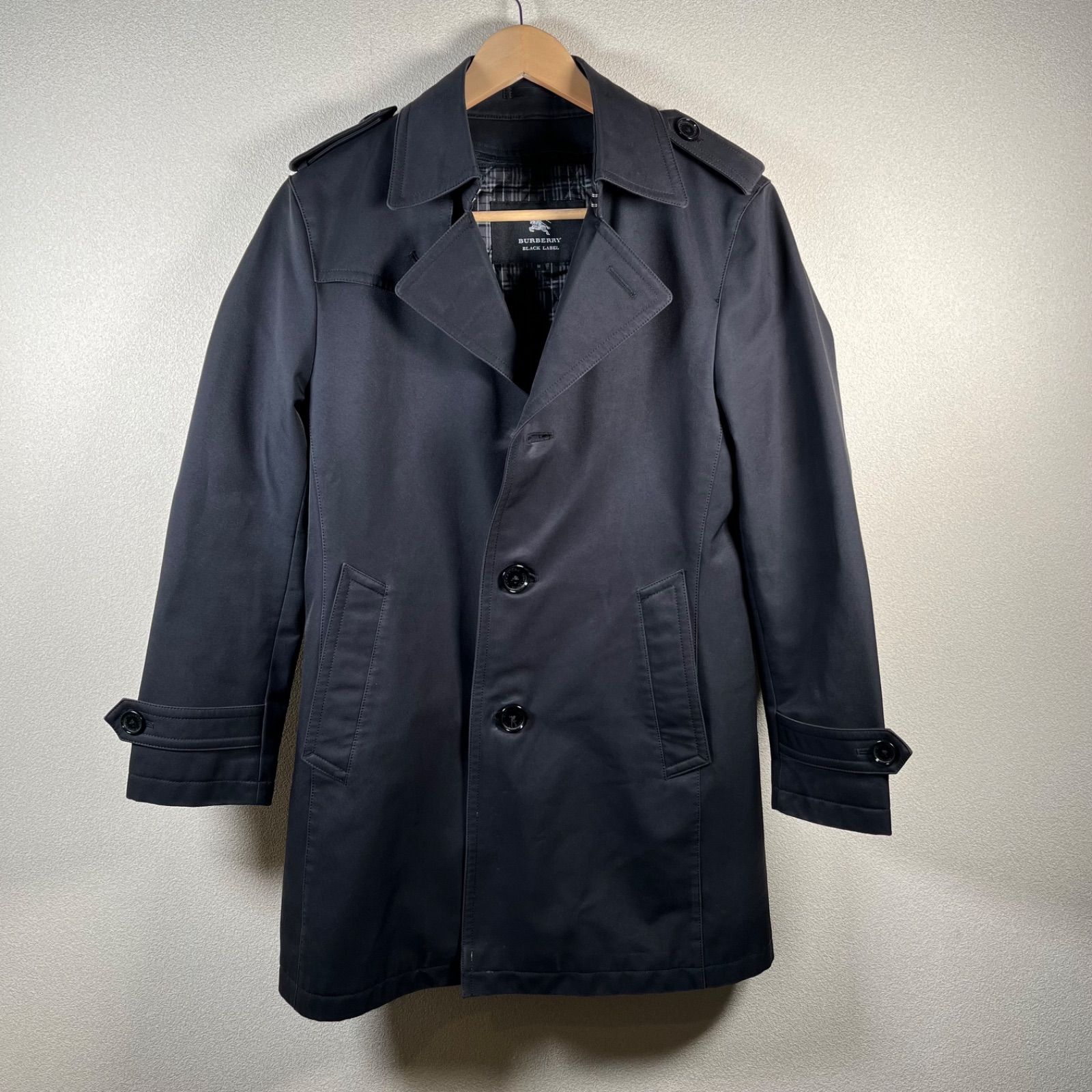 管2606-707】BURBERRY ブラックレーベル トレンチコート インナー