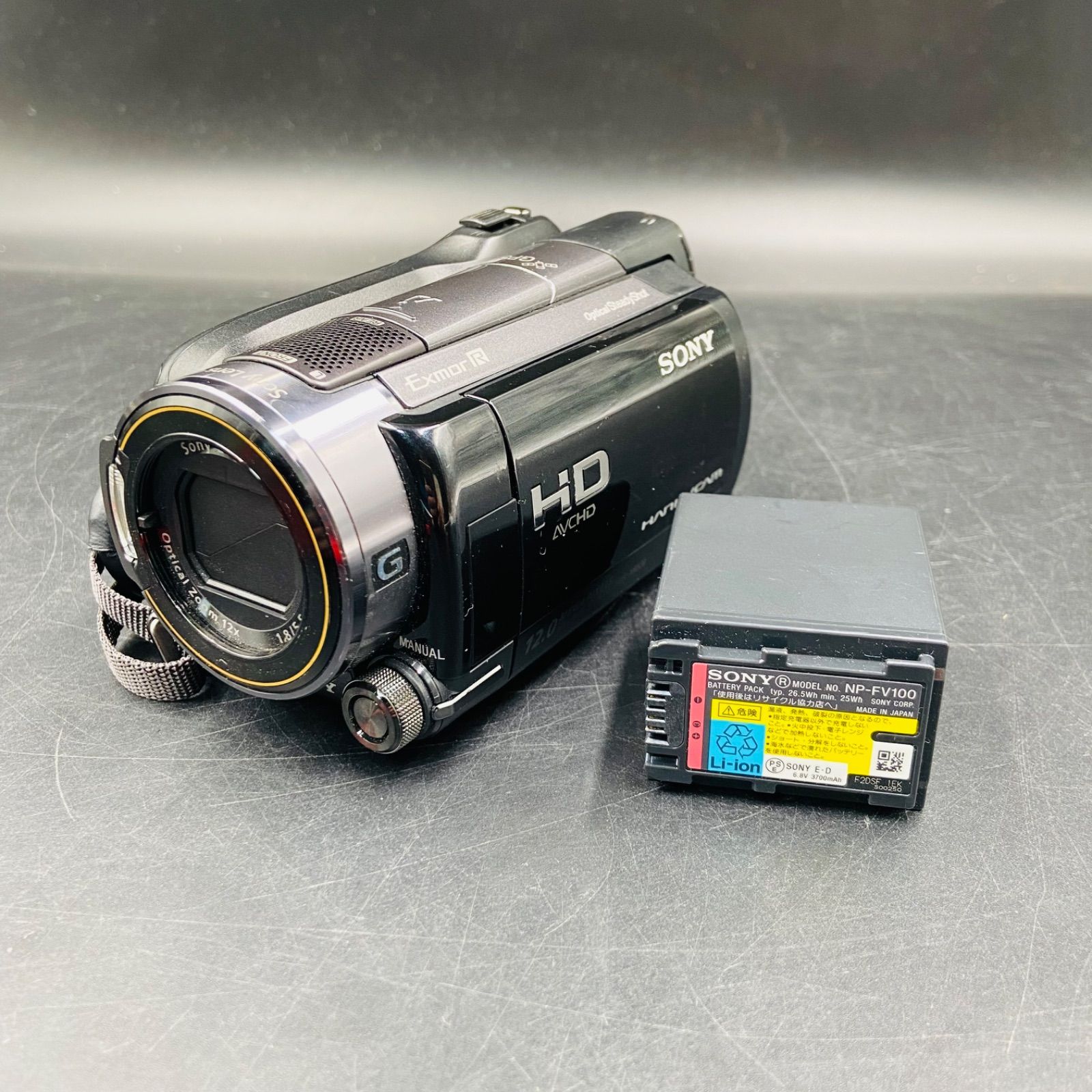東7】N3 SONY HANDYCAM HDR-XR520Vビデオカメラ