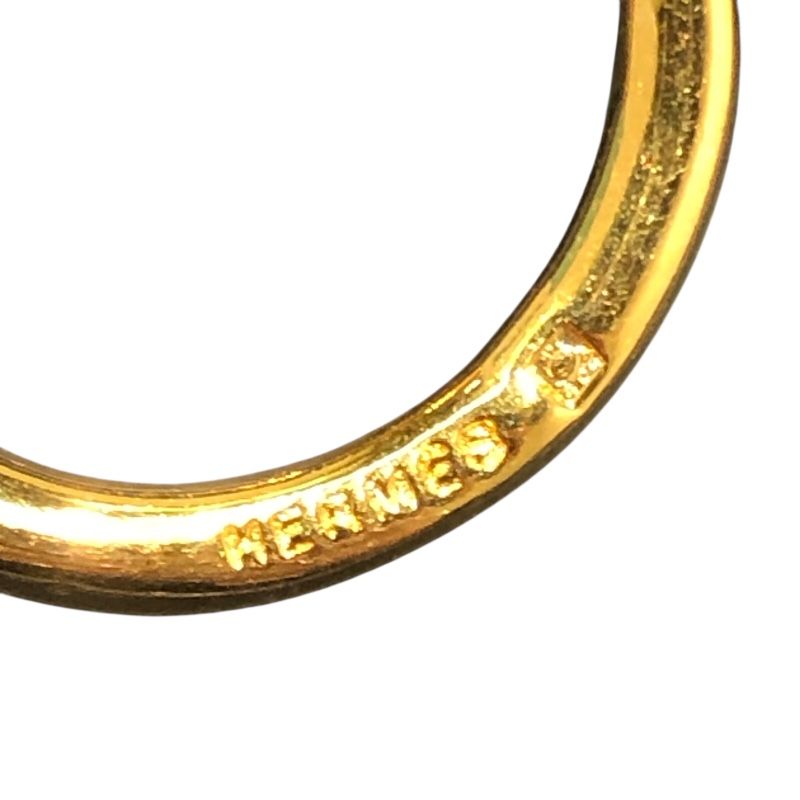 エルメス HERMES ジャンボスカーフリング ゴールド メタル レディース