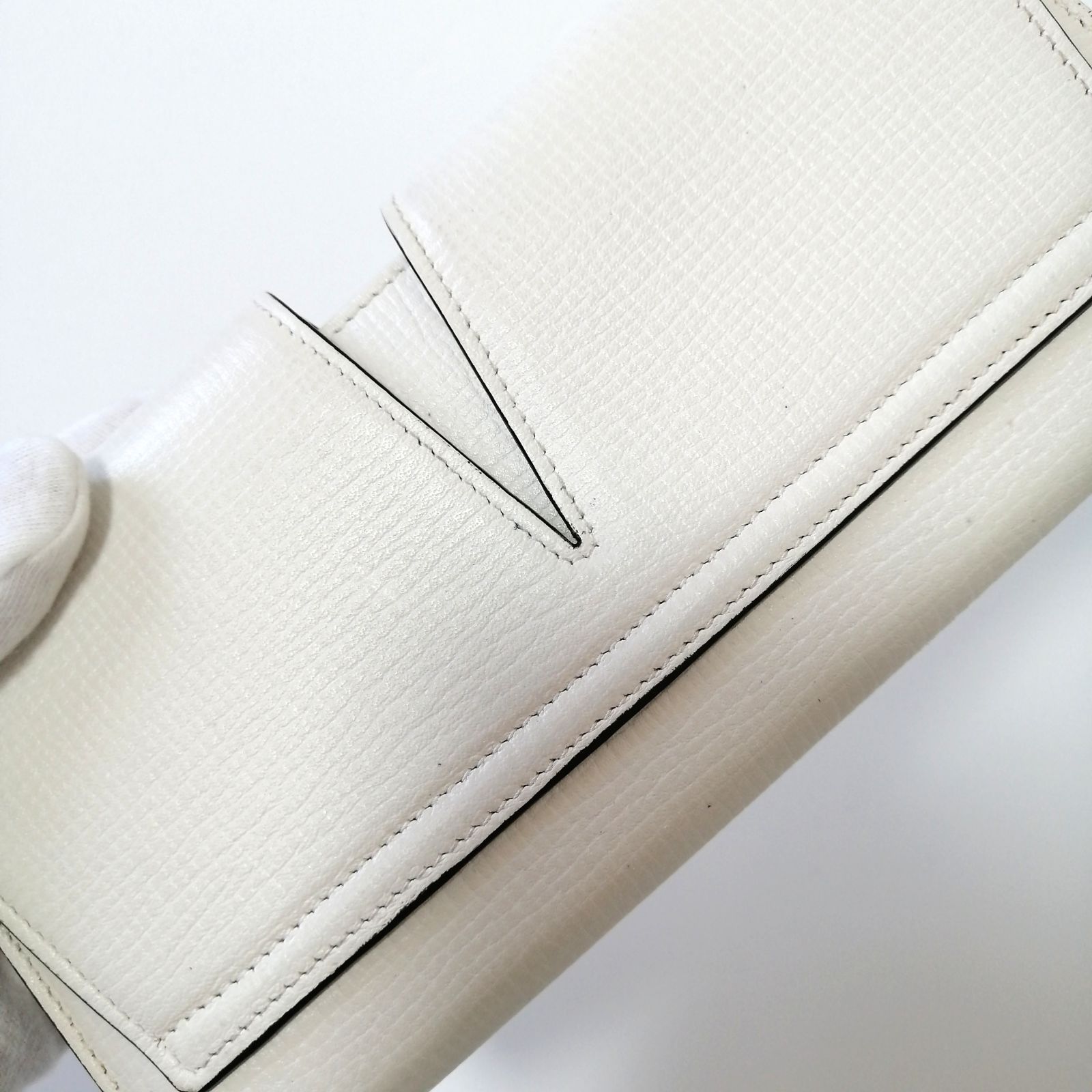 ✨ジルサンダー✨ JIL SANDER 長財布 ホワイト 499 - メルカリ