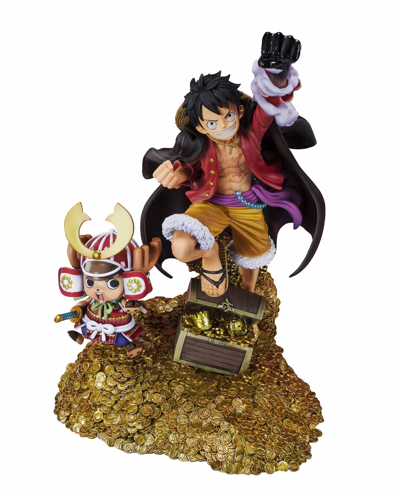 TAMASHII NATIONS フィギュアーツZERO ONE PIECE モンキー・D・ルフィ -WT100記念 尾田栄一郎描き下ろし 大海賊百景- 約190mm ABS&PVC製 塗装済み完成品フィギュア 201924 [オフホワイト]