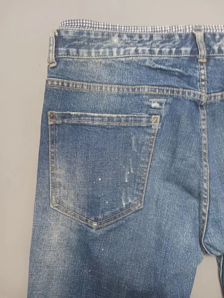 36 DSQUARED2 ディースクエアード2 ズボン レイヤード スリムジーン デニム｜詳細画像