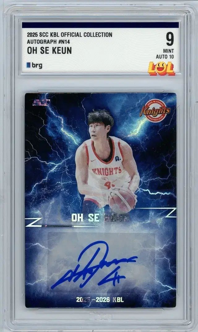 25 - 26 KBL カード SK オ・セグン オート brg9