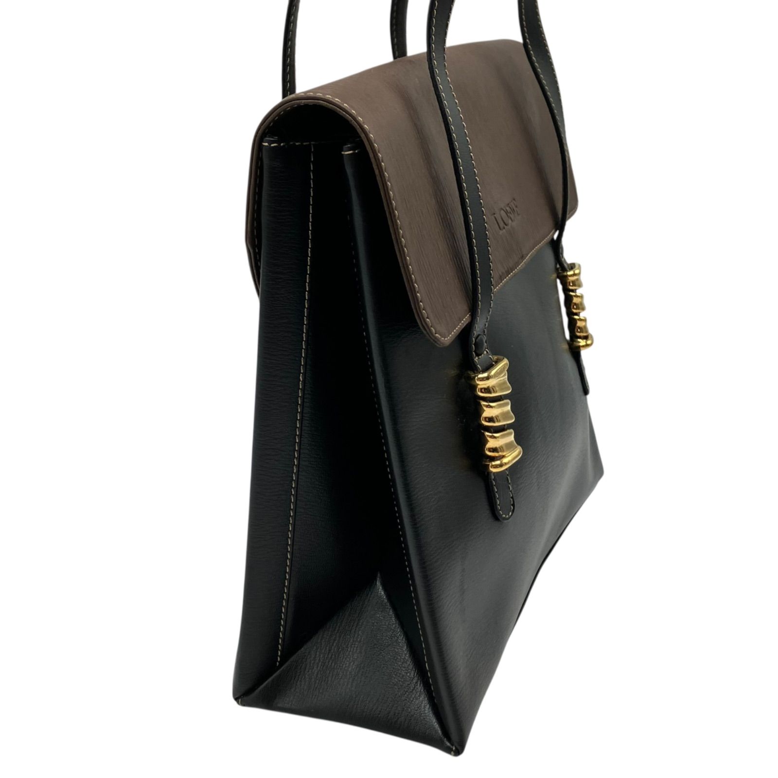 sg/7.12/70】LOEWE（ロエベ）ベラスケス ショルダーバッグ ブラウンx