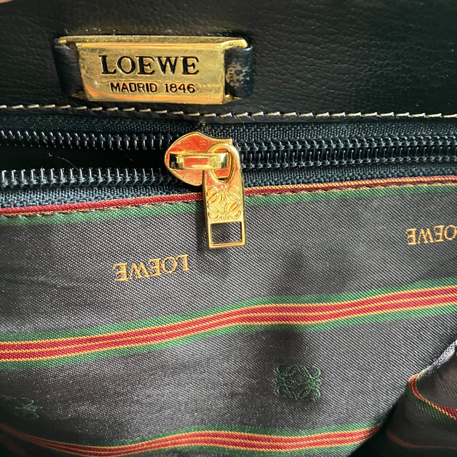 sg/7.12/70】LOEWE（ロエベ）ベラスケス ショルダーバッグ ブラウンx