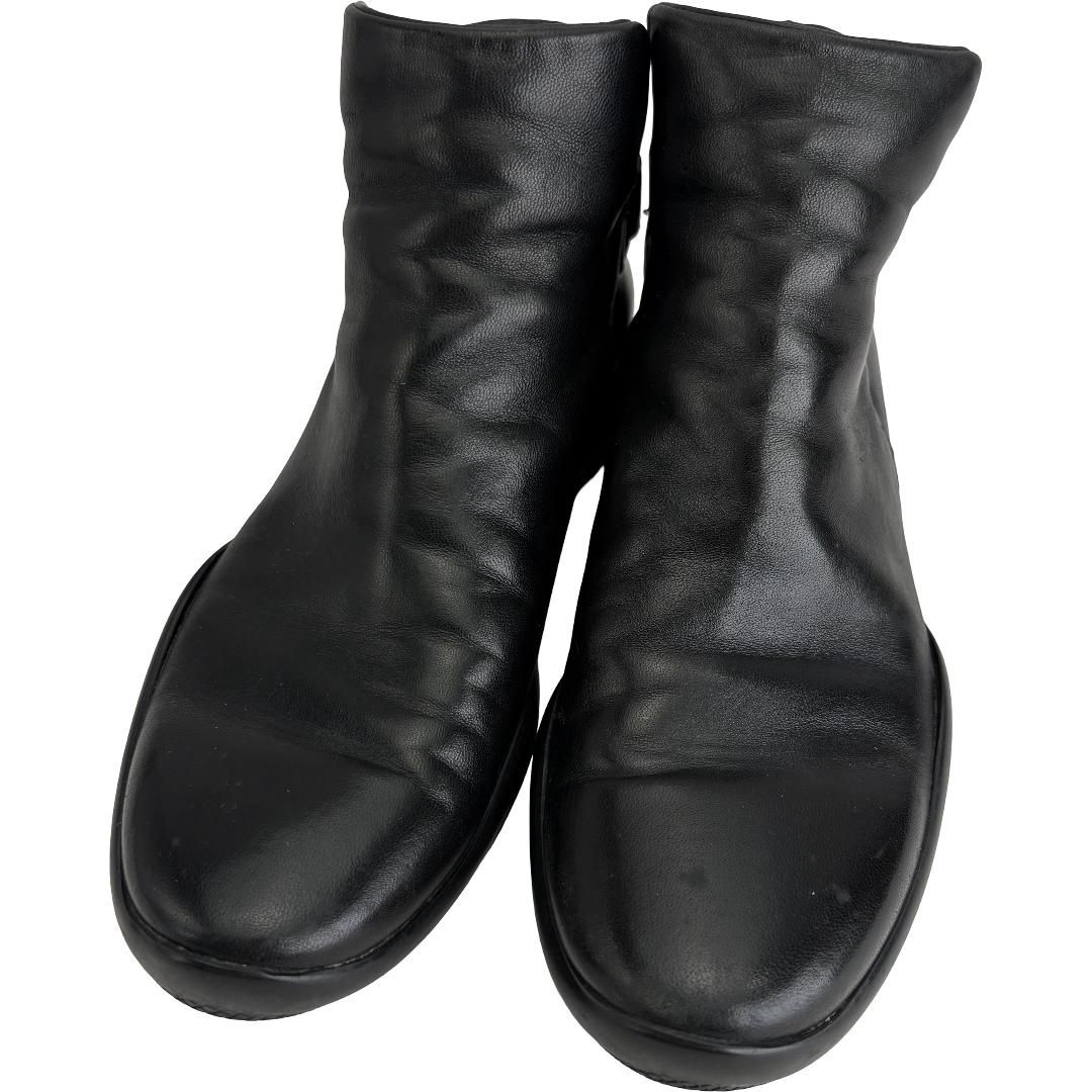 プラダ PRADA リネアロッサ ブーツ 3204 ブラック 34 1/2サイズ レディース