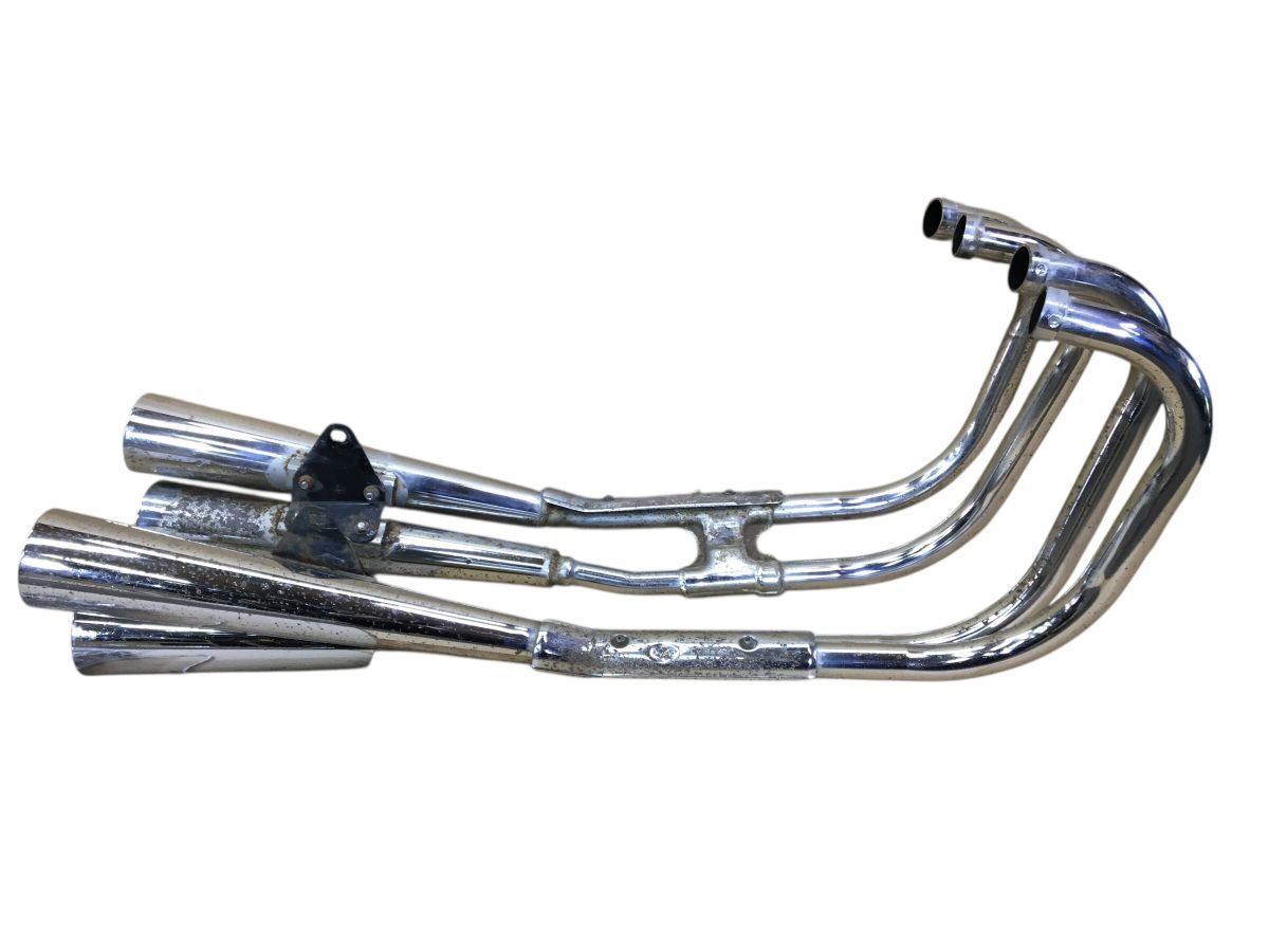 HONDA　CB650　カスタム　RC05　マフラー　目立た凹み無さそう　レストア　ＯＨベースにも（中古）2952-Z5100