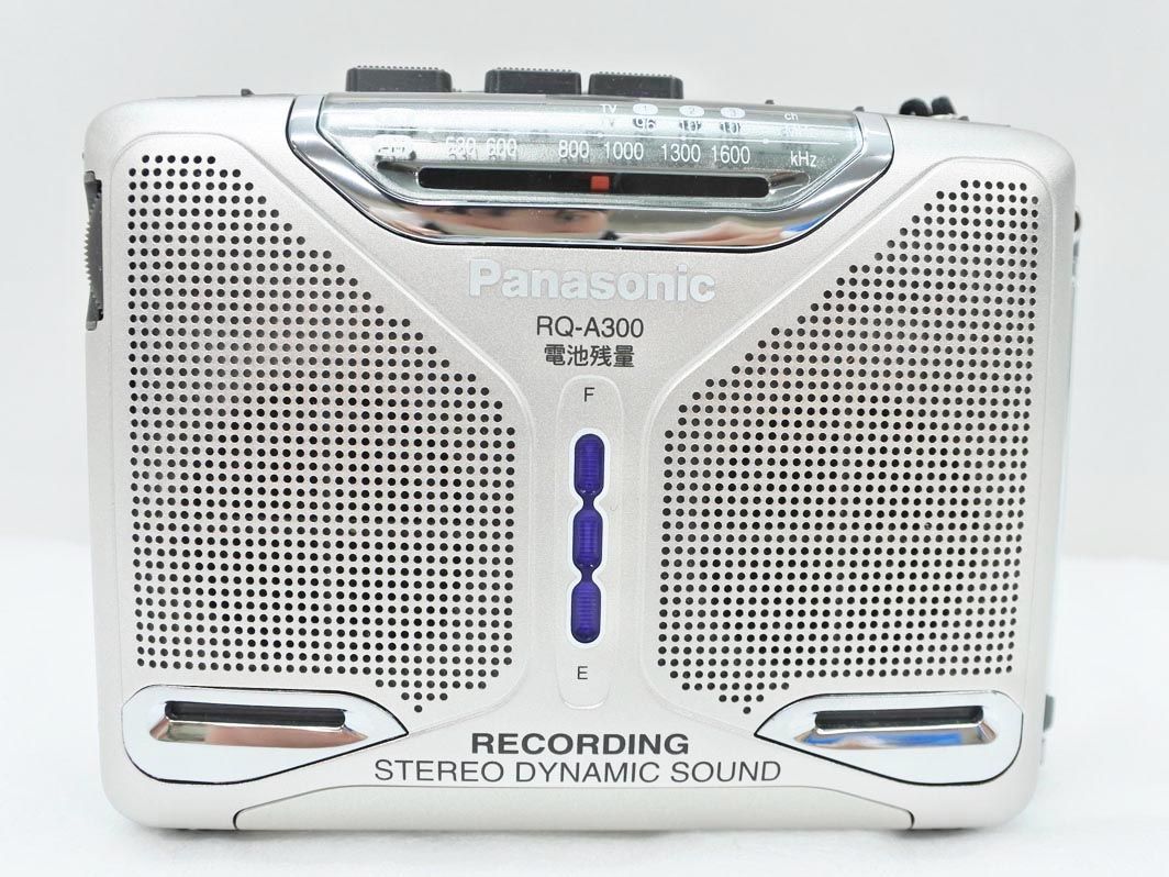Panasonic パナソニック ステレオラジオカセットレコーダー AM FM RQ