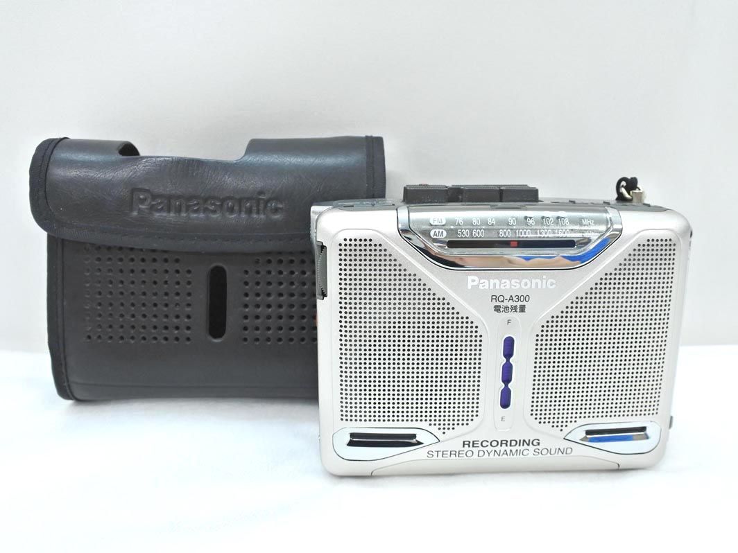 Panasonic パナソニック ステレオラジオカセットレコーダー AM FM RQ