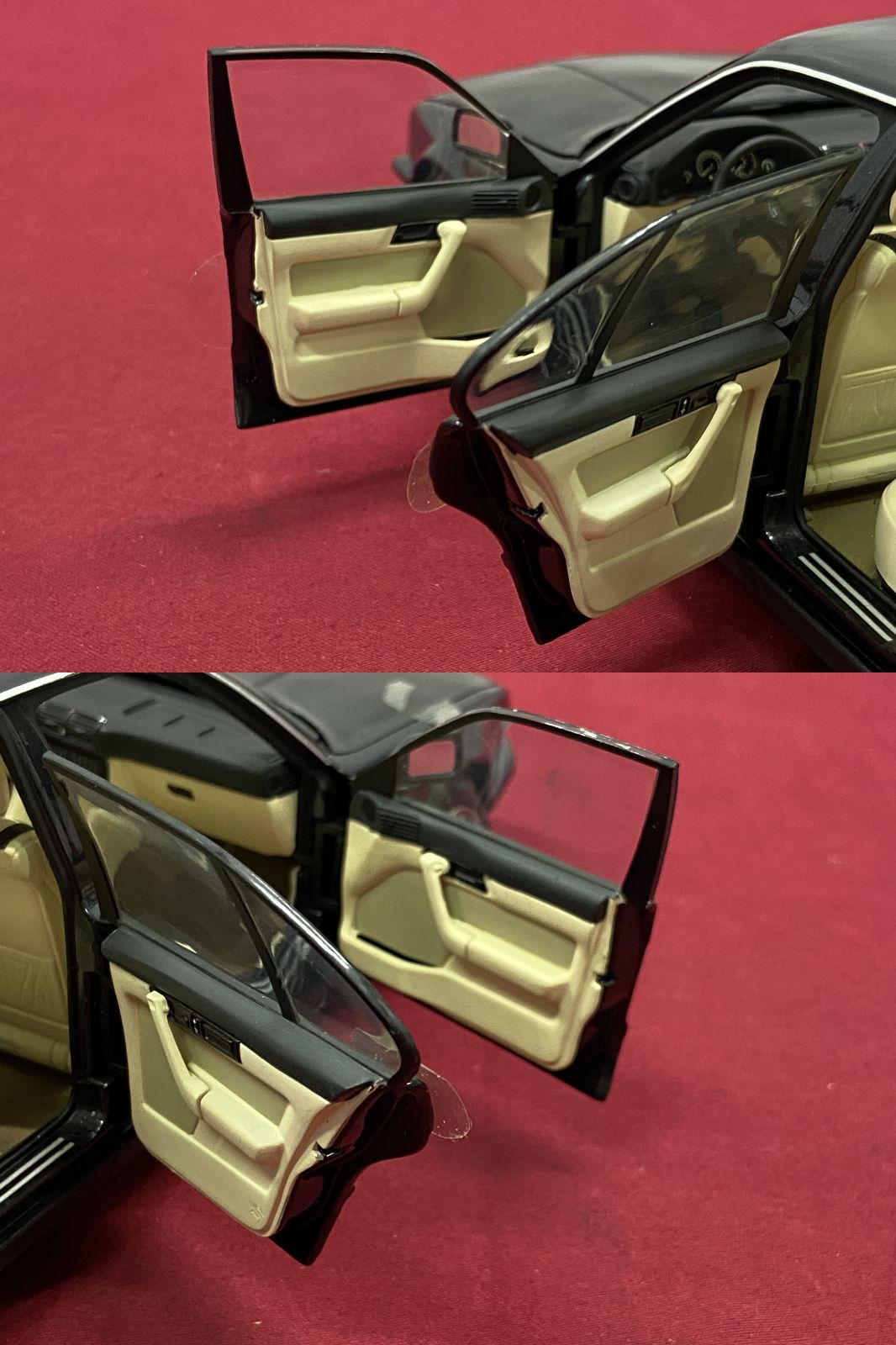 【カメ】MINICHAMPS ミニチャンプス 1/18 BMW 535i-1998 ミニカー 『箱イタミ有』 707