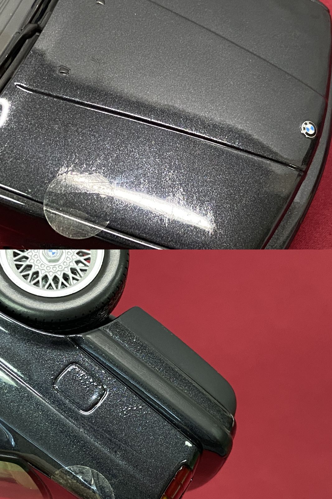 【カメ】MINICHAMPS ミニチャンプス 1/18 BMW 535i-1998 ミニカー 『箱イタミ有』 707