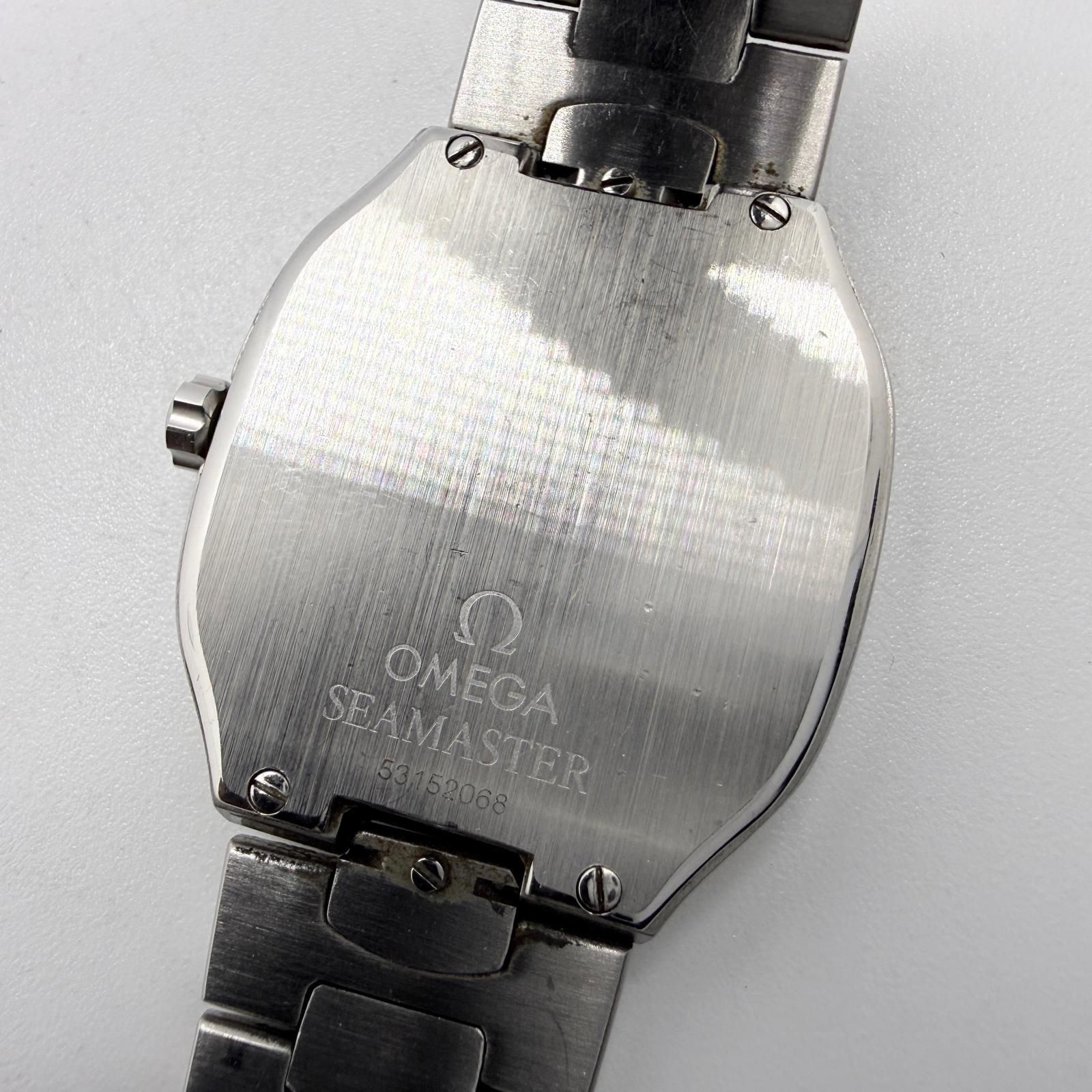 OMEGA オメガ シーマスター 53152068 ブラック QZ ユニセックス 腕時計
