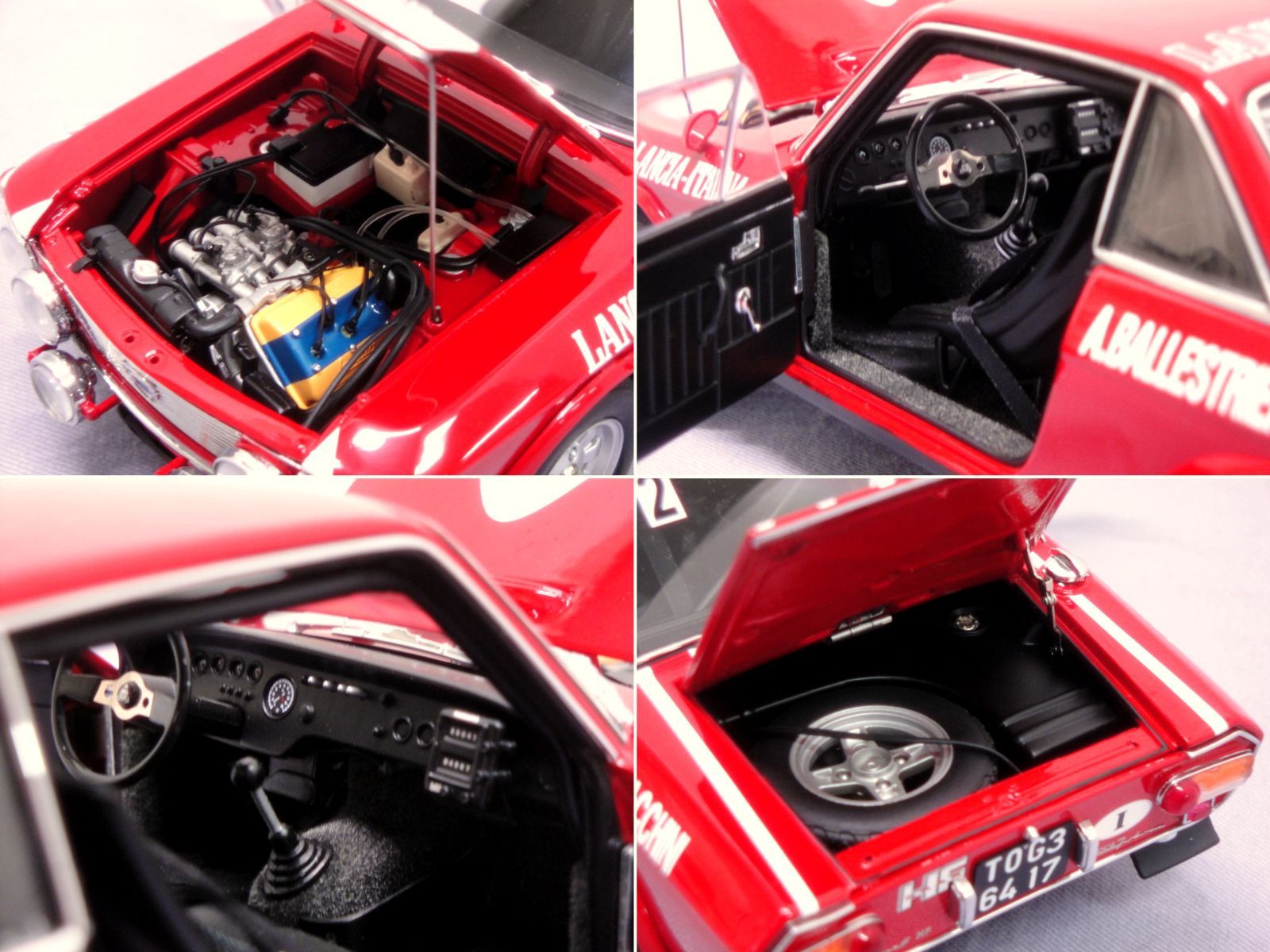 カメ】オートアート 1/18 ランチア フルビア LANCIA FULVIA 1.6HF