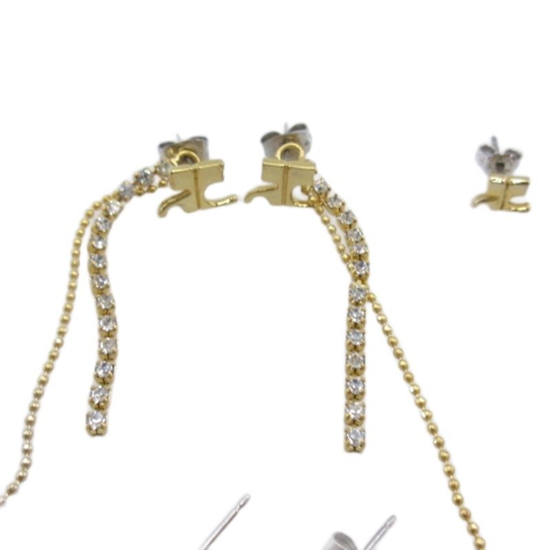 クレージュ courreges ロゴ ピアス 8点まとめ - メルカリ