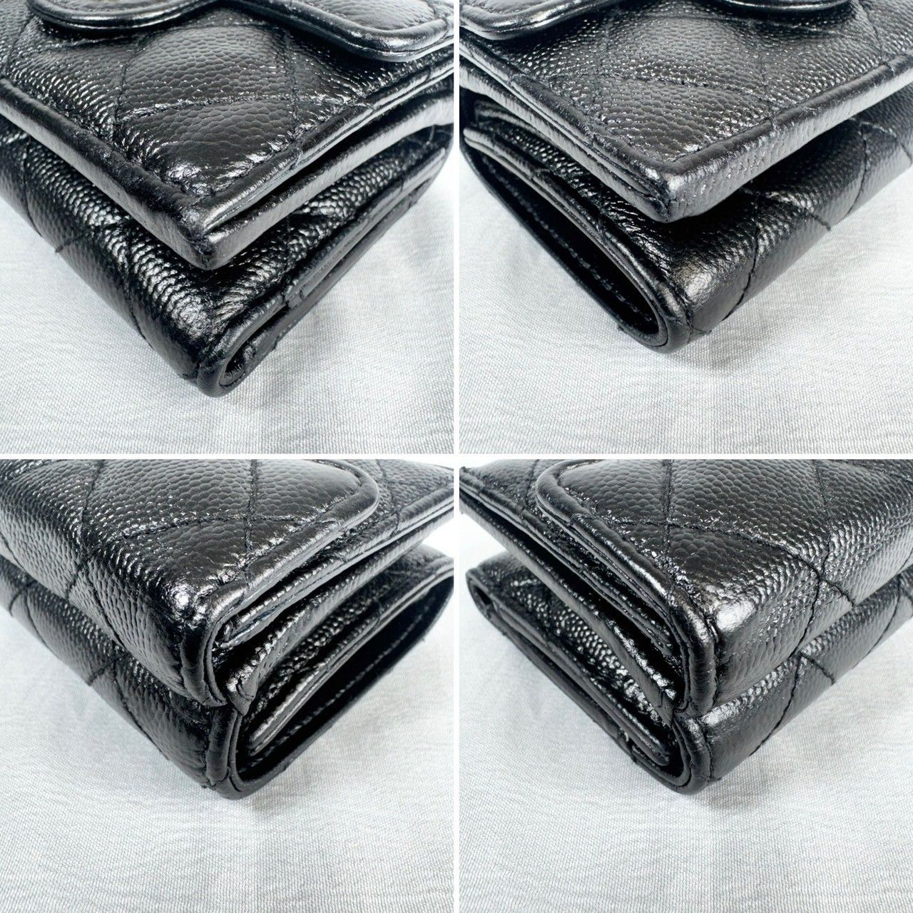 美品・近年モデル】CHANEL シャネル マトラッセ キャビアスキン