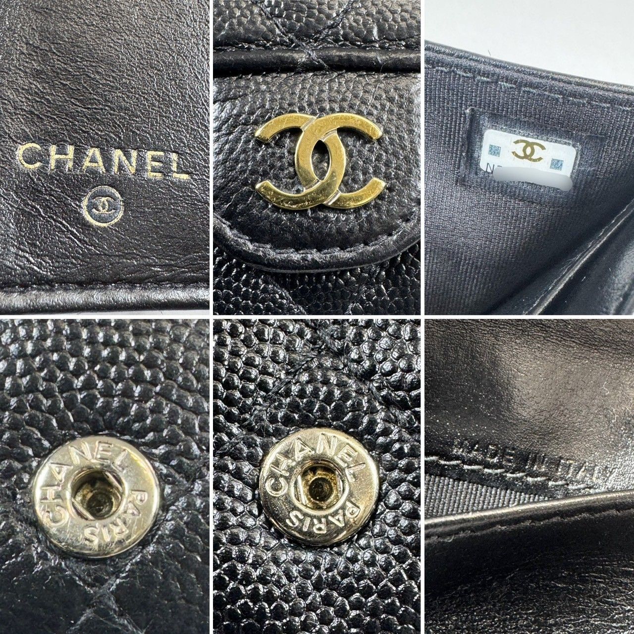 美品・近年モデル】CHANEL シャネル マトラッセ キャビアスキン