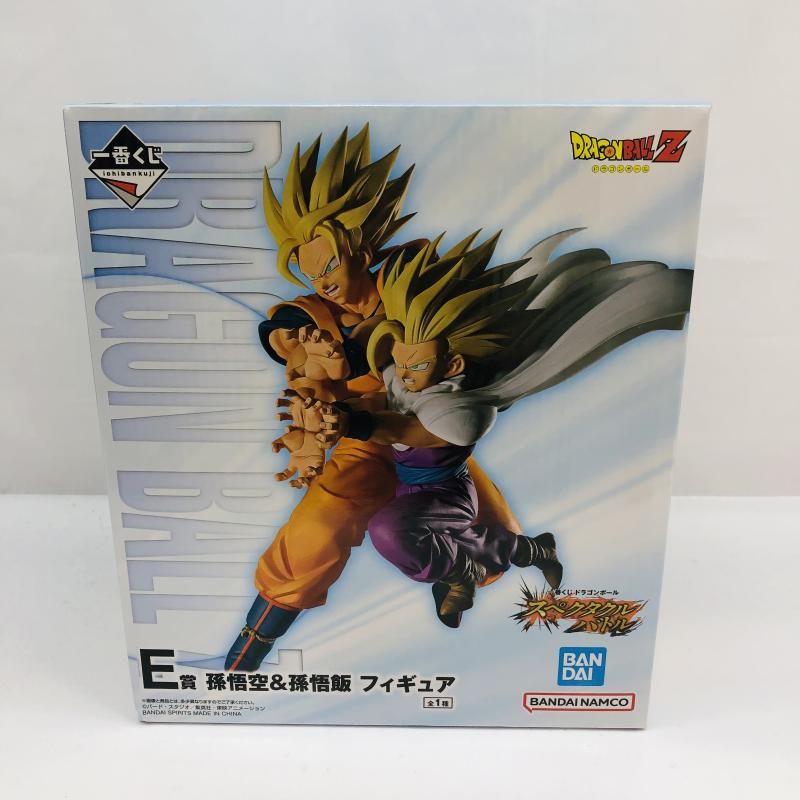 【中古】未開封)E賞 孫悟空＆孫悟飯 フィギュア ｢一番くじ ドラゴンボール スペクタクルバトル｣[22]
