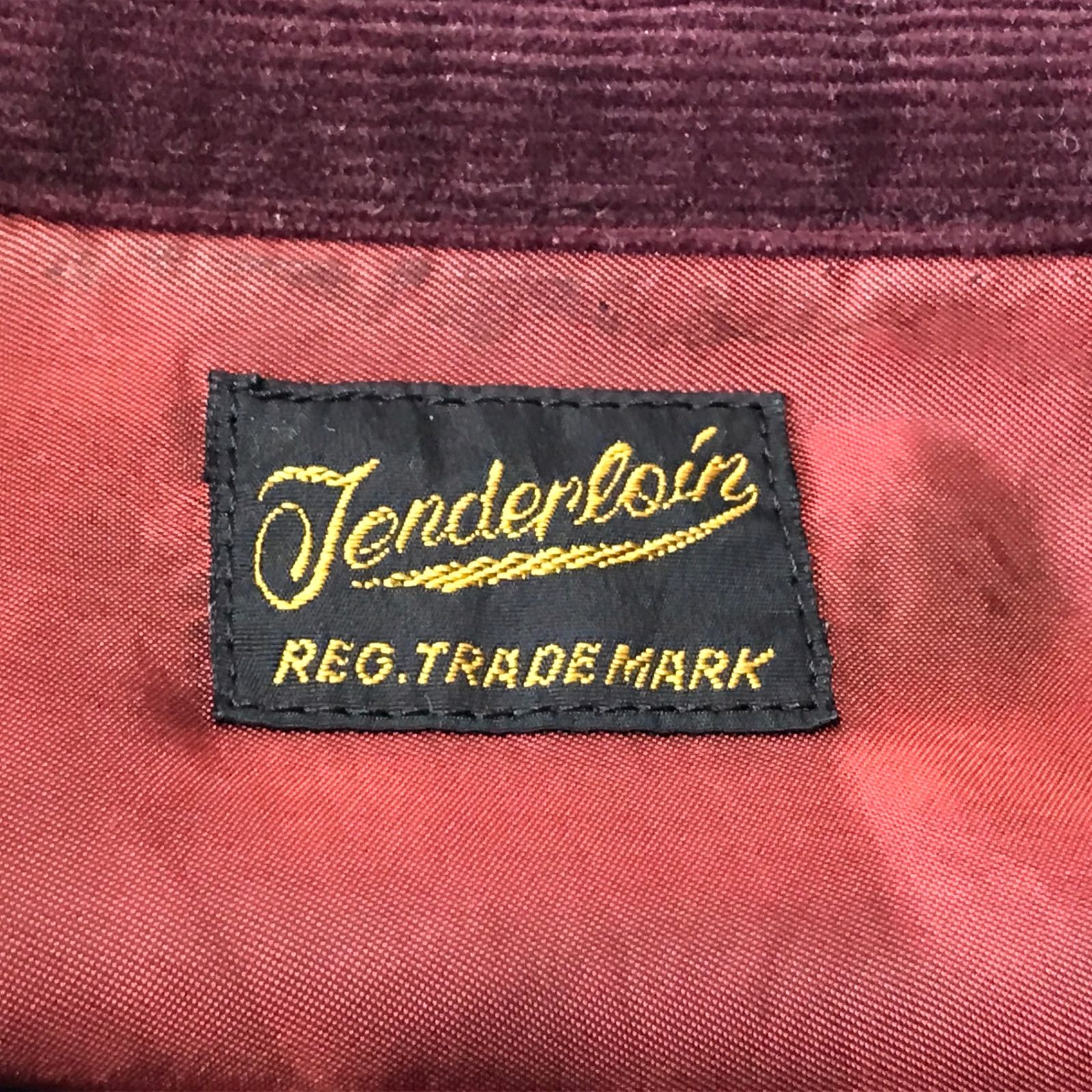 TENDERLOIN テンダーロイン コーデュロイ ウエスタンシャツ チェーン