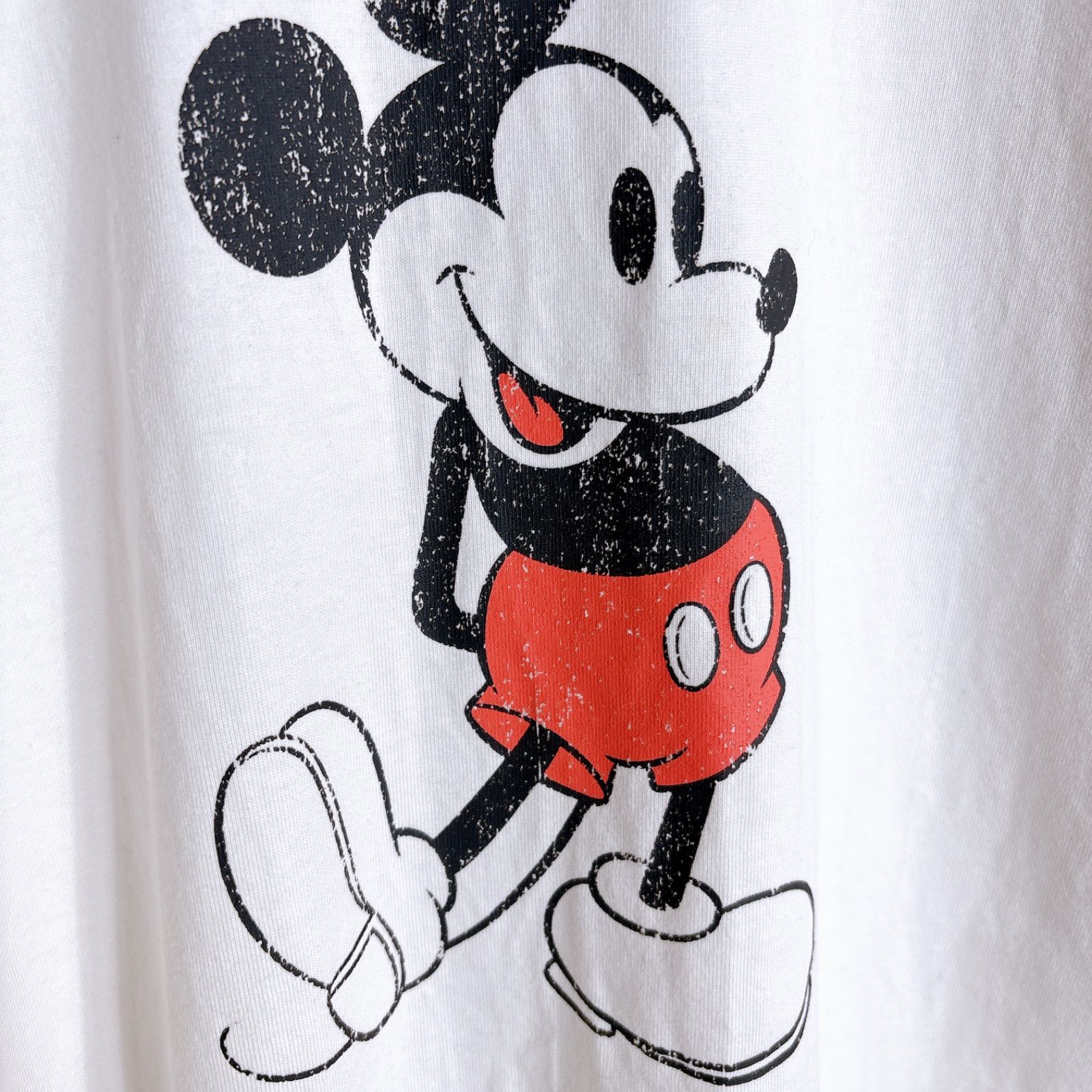 木村拓哉/在原みゆ紀】白足ミッキー DISNEY MICKEY T-SHIRT ディズニー