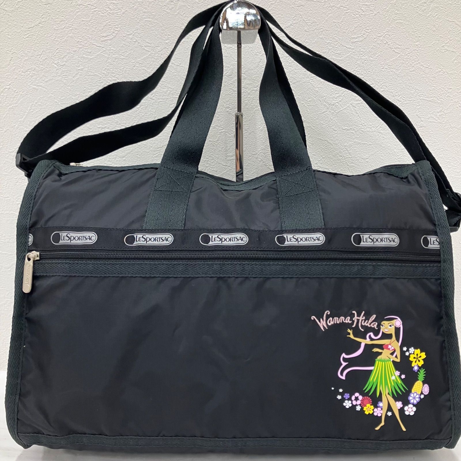 5565 【美品】 LeSportsac レスポートサック 2way ボストンバッグ 旅行
