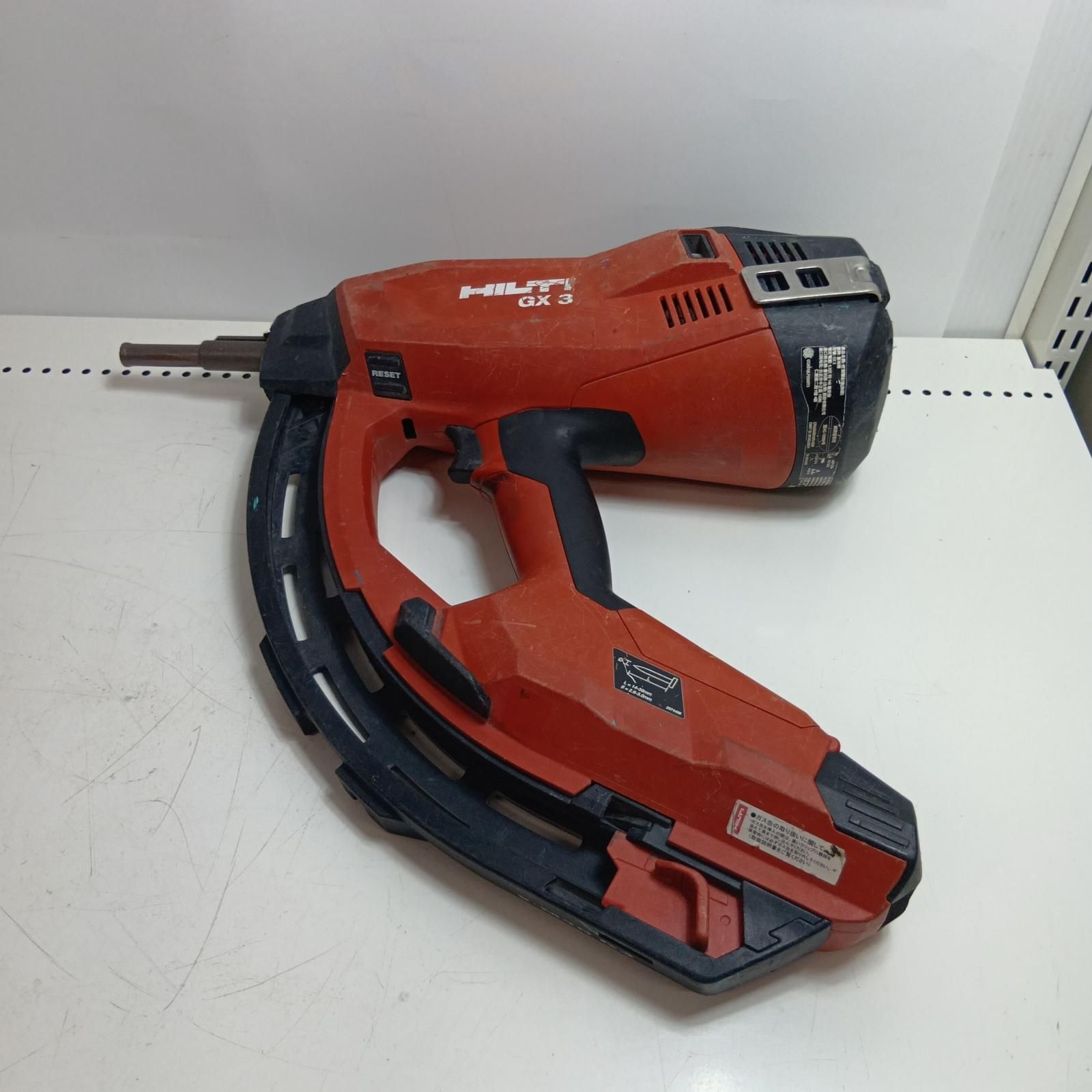 Hilti ヒルティ ガス式鋲打機 GX3 レッド