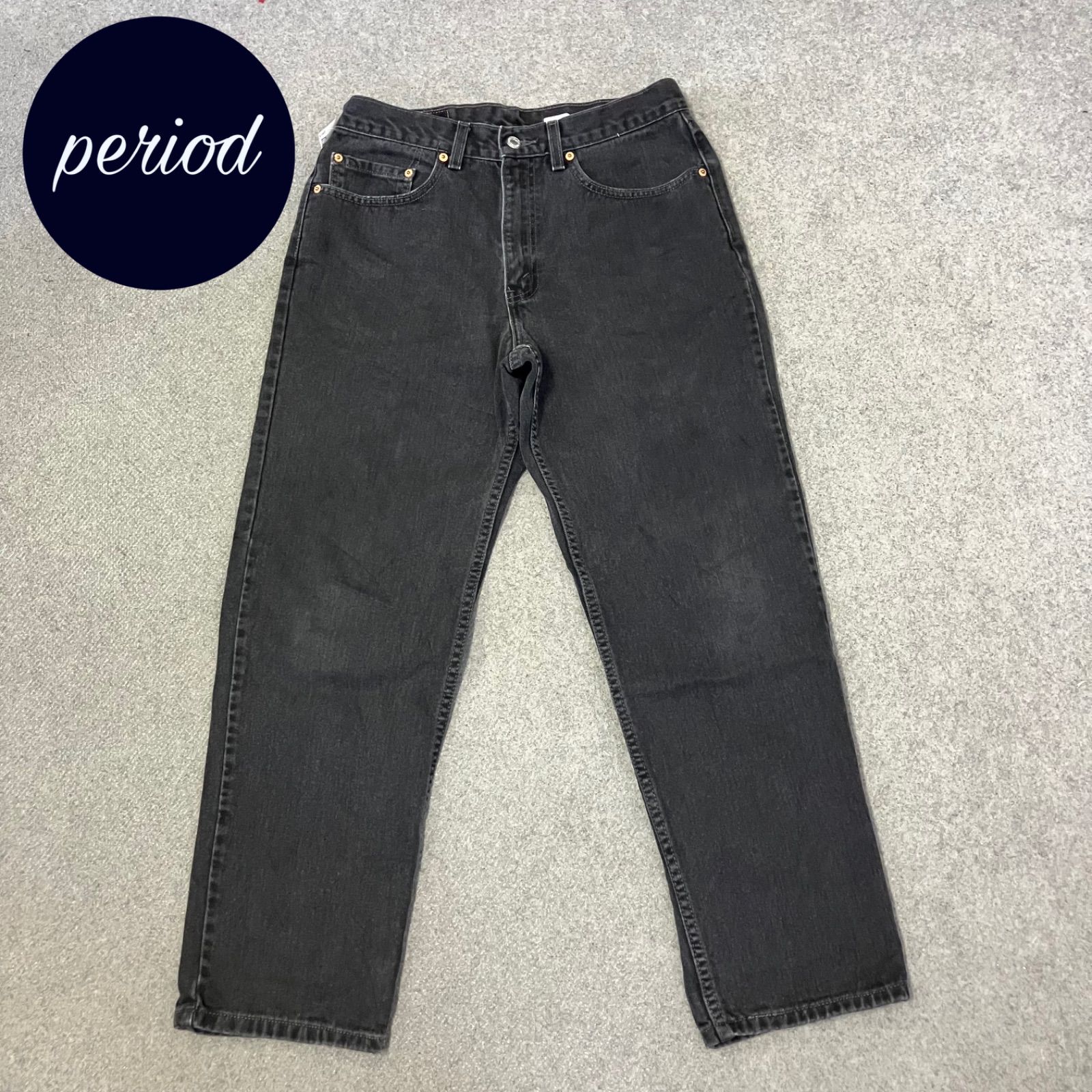 P3503 00s Levi's 550 ブラック　デニム　パンツ　ジーンズ