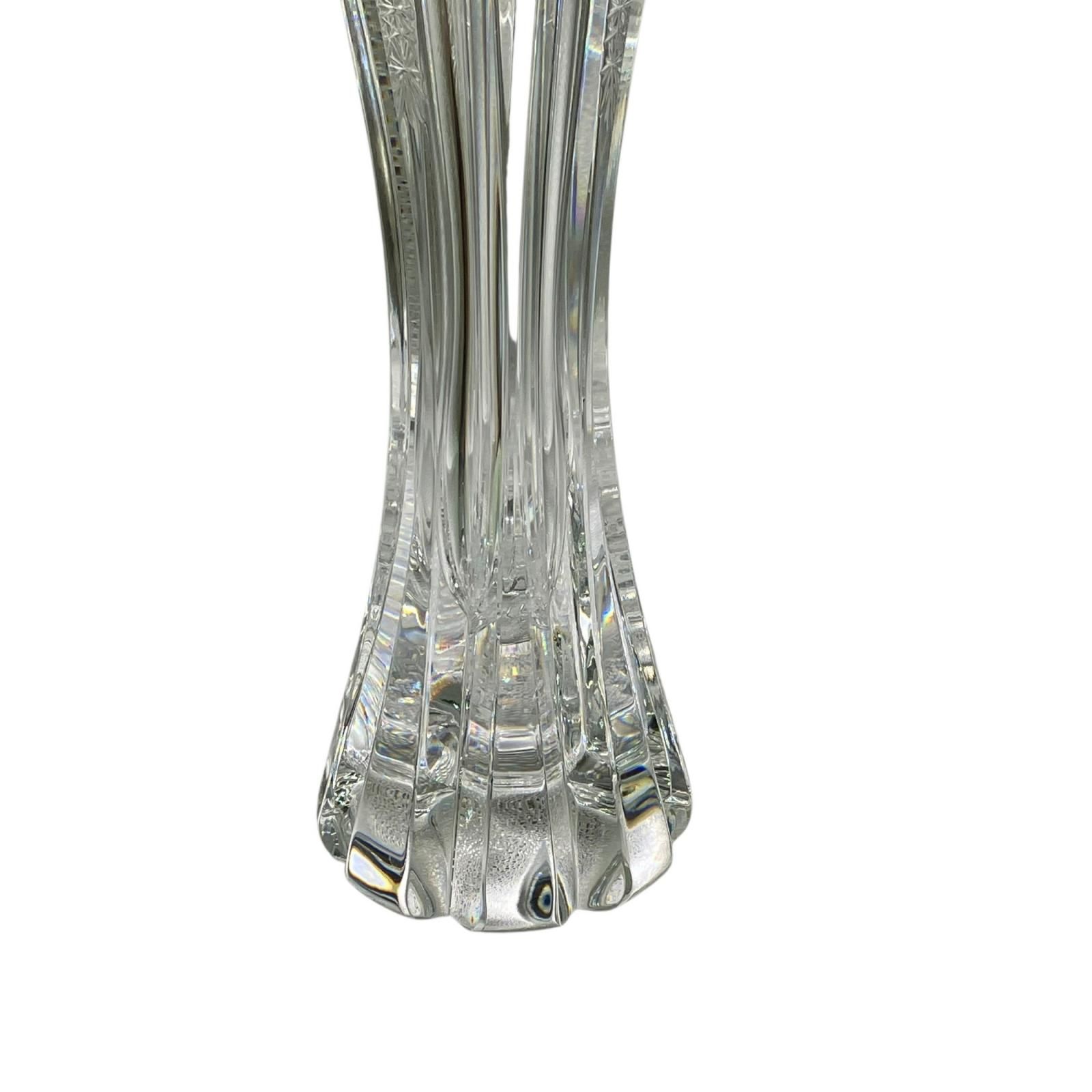 199990 現状品 HOYA CRYSTAL クリスタル 花瓶 - メルカリ