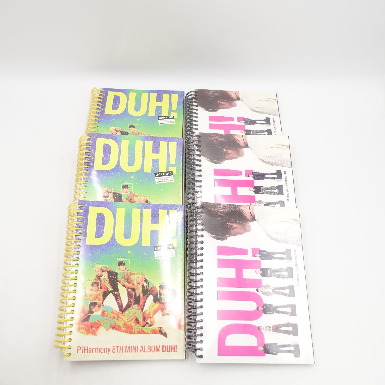 P1harmony 未開封 CD アルバム DUH! 6冊 トレカ フォト カード