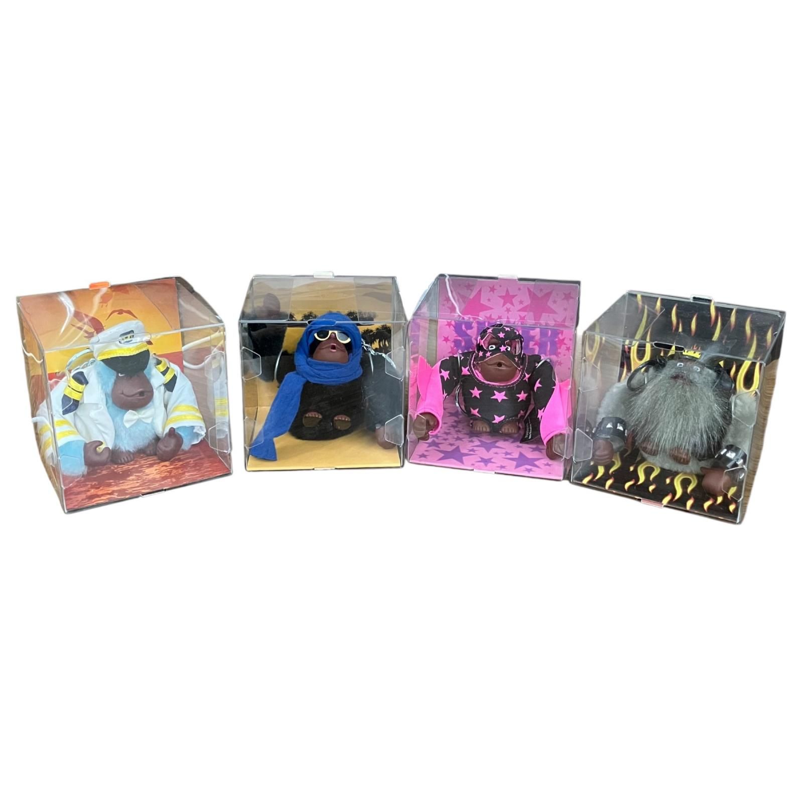 199990 現状品 Kipling キプリング ゴリラ チャーム キーホルダー 4点まとめ売り