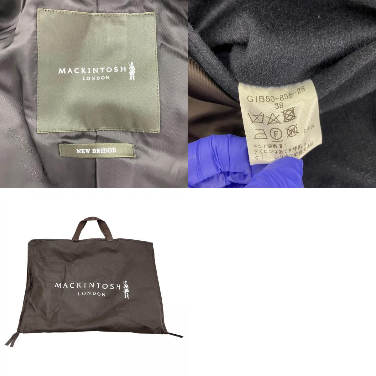 186000 現状品 Mackintosh マッキントッシュ チェスターコート ロング