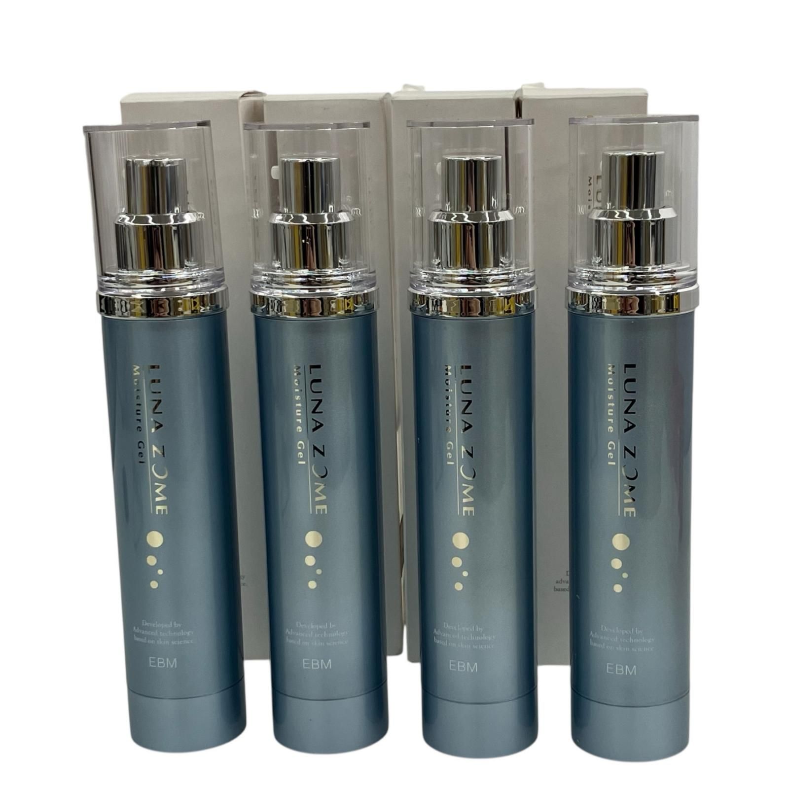 186000 現状品 EBM イービーエム ルナゾーム　モイスチャーゲル　ジェル状保湿美容液　内容量60ml 4点まとめ売り