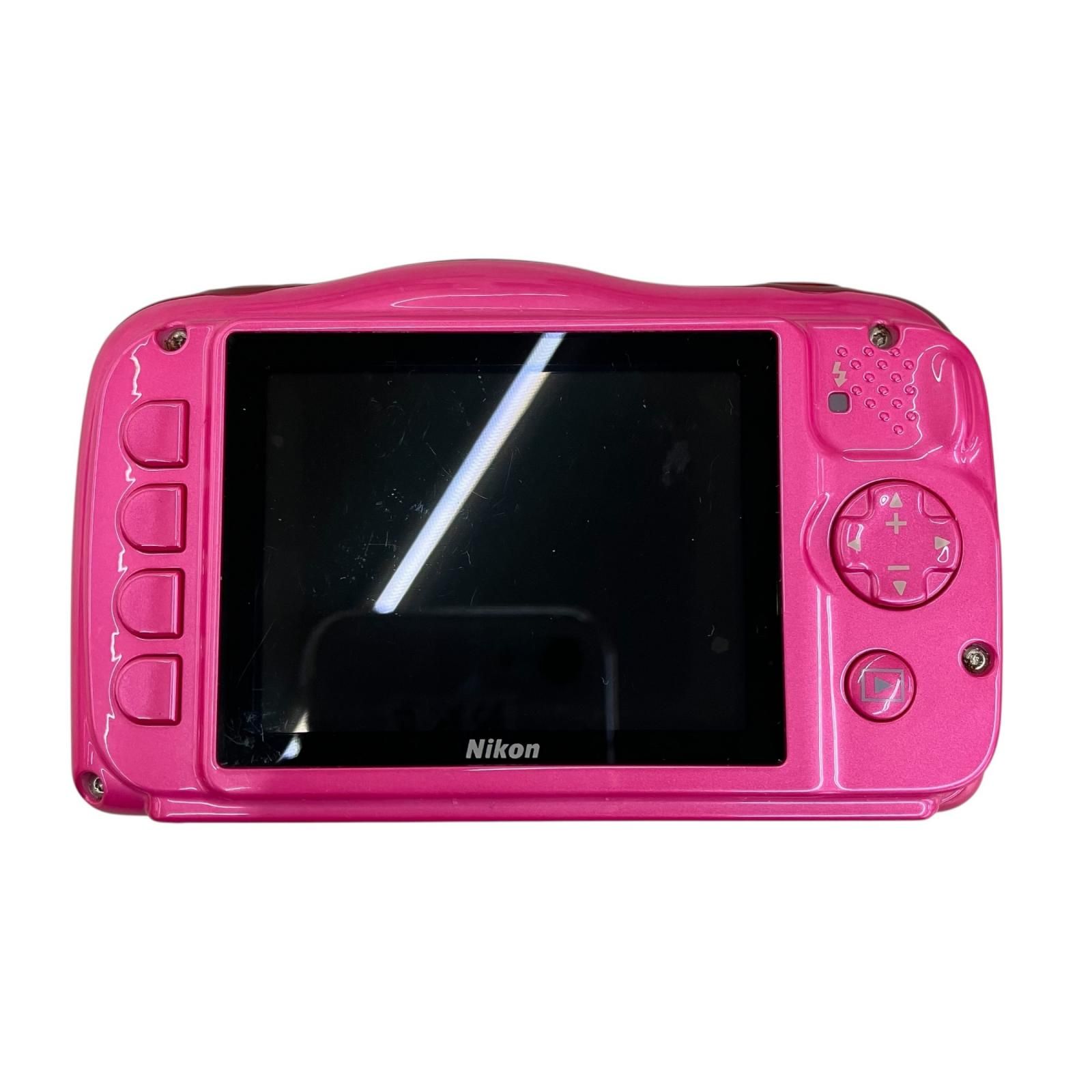 186000 動作未確認 Nikon ニコン COOLPIX デジタルカメラ W100 ピンク