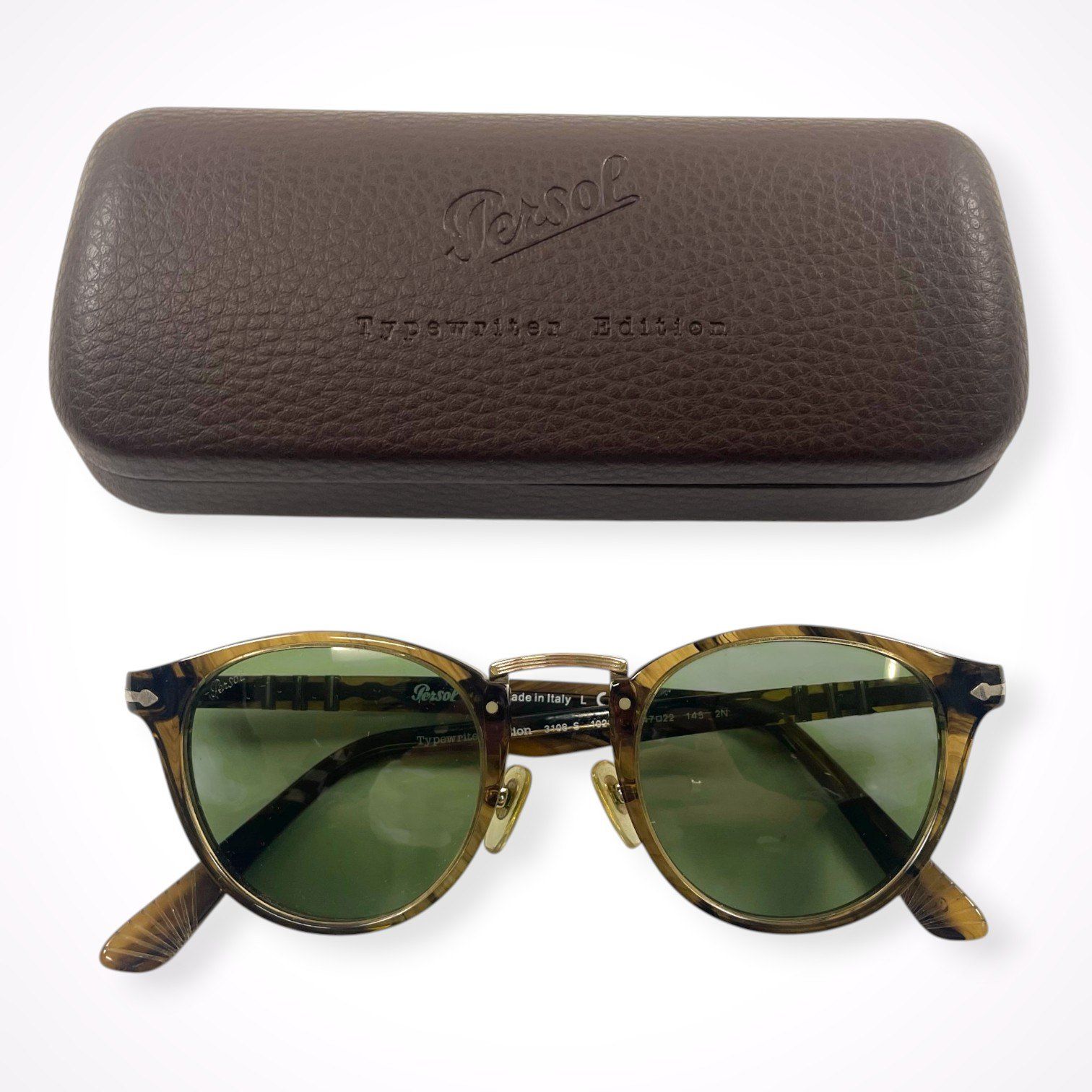 Persol / ボストンサングラス Typewighter Edition 参考定価：32,000+tax SIZE:47□22