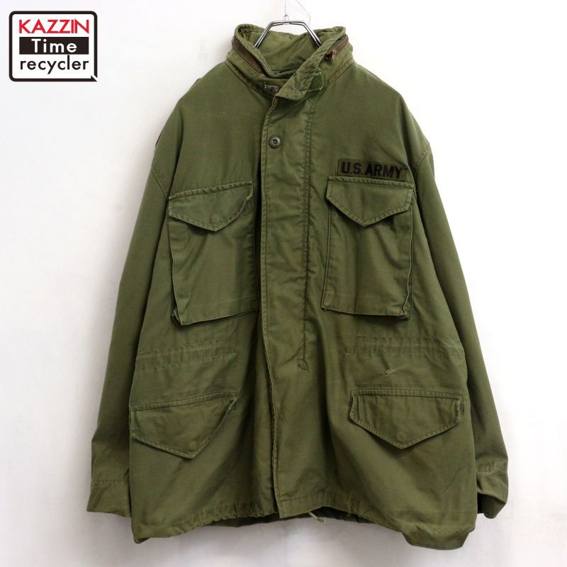 70s USA製 vintage M-65 3rd ミリタリージャケット メンズ 表記Large-Shortサイズ